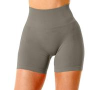 Short de Sport pour Femme Yoga Court d'entraînement Gym Fitness Scrunch Ventre Contrôle Fesses Legging pour Le Cyclisme Course à Pied Élastique Push Up