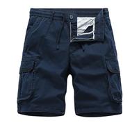Short de Sport pour Homme d'été hawaïen Jogging Funky Lightweight Lin Et Coton Décontracté Pantalon en Lâche Shorts Course Séchage Rapide Confortable Voyage