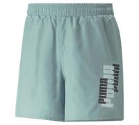 Short de Sport Puma Ess+ Logo Power Aigue marine