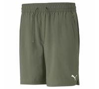Short de Sport Puma Studio Foundation Vert Olive