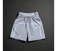 Short de sport style athlétique 2 en 1 pour hommes, style universitaire de rue, hip-hop rock. Cadeau pour les petits amis ou les maris L,M,S,XL,XXLGéométrique,graphiqueTissu tricoté