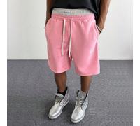 Short de sport style universitaire de rue pour hommes, style hip-hop rock 2 en 1 avec taille élastique. Cadeau pour petits amis ou maris, Saint-Valentin, printemps à été, cadeau pour mon petit ami, Ma