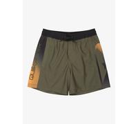 Short de surf enfant Quiksilver Everyday Holmes Volley 16 Vert 14 ans