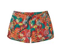 Short de surf femme Patagonia Wavefarer 5 in Rouge 28