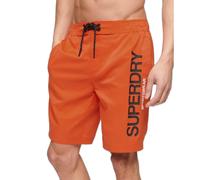 Short de surf recyclÃ© Superdry Sportswear Orange S