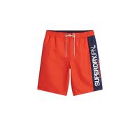 Superdry Sportswear Logo 19´´ Swimming Shorts Rouge XL Homme