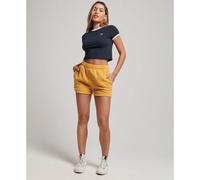 Superdry Vintage Wash Sweat Shorts Jaune L Femme