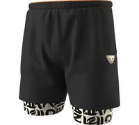 Short de trail DYNAFIT TRAIL 2IN1 SHORTS M (black out OVERCAST) Homme L