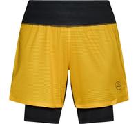 Short de trail LA SPORTIVA Ultra Distance Shorts M (Yellow/Black) Homme XL