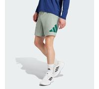 Short de training avec logo Train Essentials Silver Green / Collegiate Green L 18 CM
