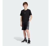 Short de training chiné AEROREADY Enfants Black / Grey Three / Reflective Silver 11-12A