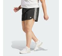 Short de training taille haute Pacer 3 bandes (Grandes tailles) Black / White 1X