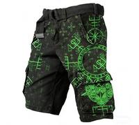 Short De Travail Homme Cargo Court Été Lâche Grande Taille Taille Élastique Shorts Bermudas Camouflage en Plein Militaire Sport Outdoor Plage Extensible avec Poche Pas Cher De Travail