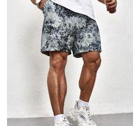 Short de vacances style décontracté pour hommes, motif floral jacquard rétro. Cadeau pour petits amis ou maris. Short de plage L,M,S,XL,XS,XXLTie dye,PlantesTissu tissé