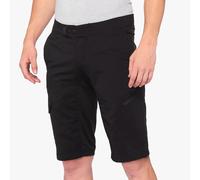 Short de vélo Ridecamp 100 % noir