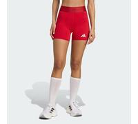 Short de volley-ball TECHFIT Team Power Red 2 S 10 CM