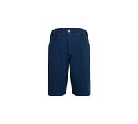 Short de vtt rapha trail shorts bleu orange homme