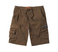 Short de West Coast Choppers - WCC CFL Short Cargo - Marron Kaki - S à XXL - pour Homme - marron L