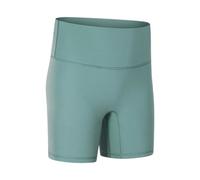 Short de yoga léger en nylon élasthanne pour femme, ligne de culotte non visible, haute élasticité pour le Nouvel An, fitness, course à pied, Chao-shui-lan, L