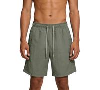 Short décontracté à taille élastique avec cordon de serrage pour homme, tissu durable, idéal pour les fêtes à la piscine, les journées à la plage, les sports nautiques et les escapades d'été avec un