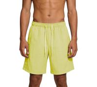 Short décontracté à taille élastique avec cordon de serrage pour homme, tissu durable, idéal pour les fêtes à la piscine, les journées à la plage, les sports nautiques et les escapades d'été avec un