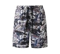 Short décontracté imprimé for Hommes, Cordon de Serrage élastique à la Taille, évacuant Transpiration, Bas d'extérieur Ample, Camouflage Solide, Pantalon Marche Quotidien d'été
