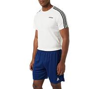 Short d'Entraînement de Football pour Homme, Taille XL, Bleu Foncé/Blanc