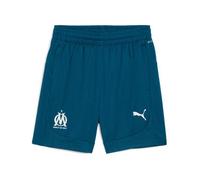 Puma Short d'entraînement Olympique de Marseille Junior - Blue, Blue 11-12Y