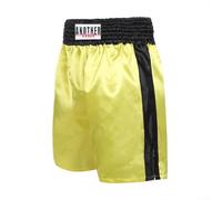Short d'entraînement MMA unisexe en tissu respirant et léger, taille élastique pour un confort ultime pendant les entraînements (taille L, jaune)