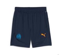 PUMA Short d'entraînement Olympique de Marseille - Blue, Blue XS