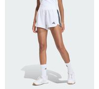 adidas Damen Pacer Workout Woven High Rise Shorts, White/Black, XS 5 inch