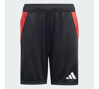Short d'entraînement Tiro 24 Competition Enfants Black / App Solar Red 11-12A