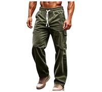 Short d'été décontracté pour Hommes, Pantalon de Cinq Minutes, Grande Taille, Impression Tendance de personnalité, Pantalon décontracté pour Le Travail à l'extérieur (Dark Green, XXXL)