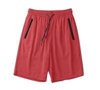 Short d'été pour femme avec poches, taille moyenne, confortable, extensible, respirant, séchage rapide, idéal pour le quotidien, le sport, la course, les vacances, l'escalade