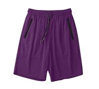 Short d'été pour femme avec poches, taille moyenne, confortable, extensible, respirant, séchage rapide, idéal pour le quotidien, le sport, la course, les vacances, l'escalade