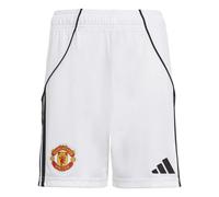 Adidas Manchester United 25/26 Home Junior Shorts Blanc 11-12 Years Enfants