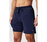 Short doublé Fabletics The One 7" Bleu M