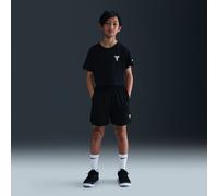 Short Dri-FIT Kobe pour ado Noir/Noir/Blanc M