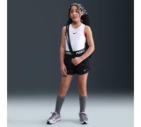 Short Dri-FIT Nike Pro Fleece pour ado (fille) Noir/Noir/Noir/Blanc XL