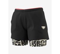 Short Dynafit Trail 2In1 noir femme - S