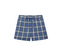 Superdry Check Elastic Shorts Bleu M Femme