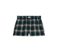 Superdry Short Green Mix Check - élastique en coton à carreaux - Femme Taille 36
