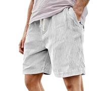 Short en caoutchouc pour homme pour un usage quotidien. Short léger et confortable pour le printemps et l'été. Design polyvalent et solide pour des tenues décontractées. Short d'entraînement pour