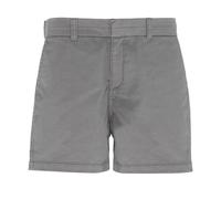 Short En Coton Pour Femme - Aq061 - Gris