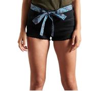 Short en dentelle Superdry - Noir - 28W r-gulier Femme 28