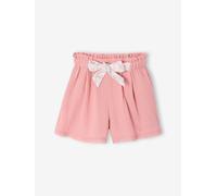 VERTBAUDET Short en Gaze de Coton Fille Blush 4A