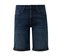 Short en jean avec ourlet retroussÃ© QS Bleu 30