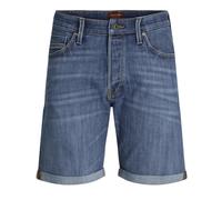 Short en Jean Bleu Foncé Homme JACK & JONES Original 415 - Coupe Regular - Taille Haute - 5 Poches latérales M