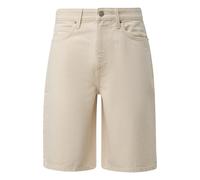 Short en jean dÃ©lavÃ© QS Beige 32