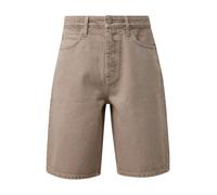 Short en jean dÃ©lavÃ© QS Beige 32